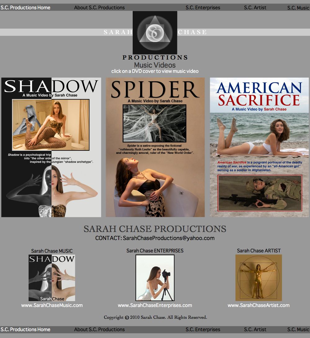 Sarah Chase Productions Home